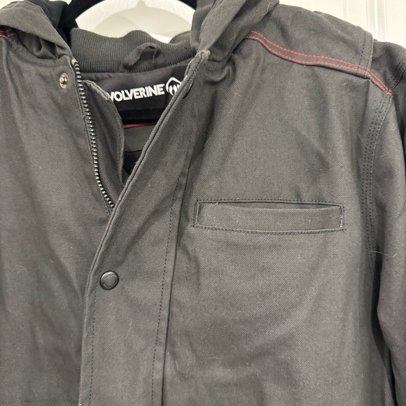 Wolverine Men's Guardian Cotton Work Jacket Onyx - W1208510 Size L - Picture 15 of 15